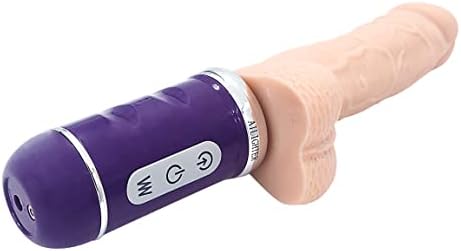 Realistični poticaj dildo za žene - 9,5 inčni veliki životni silikonski dildo sa vibriranjem, grijanjem i indukcijskim rastemnim funkcijama za G mjesto, analni i pozadinski reprodukciju