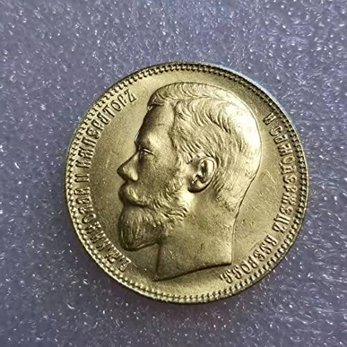 Starinski zanati Rusija: 1902 Strani komemorativni novčić srebrni dolar 1377