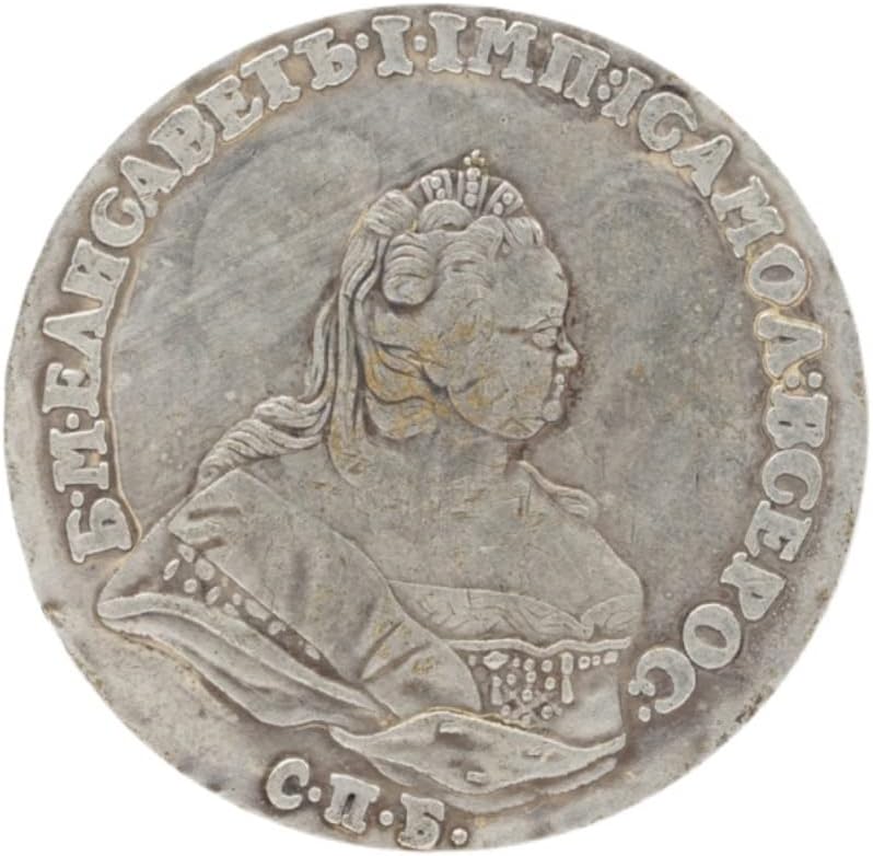Ruski antikni kovanice 1790 Dvoglavi Eagle Europska i američki retro ukrasi mali pokloni Fingertip igračke