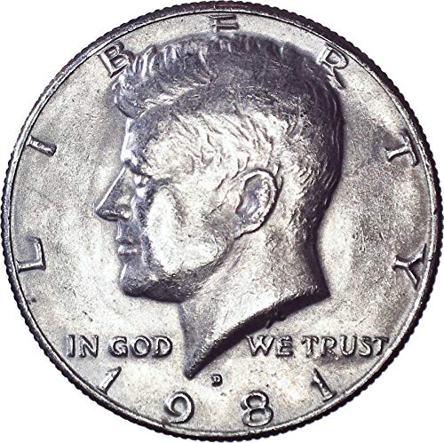 1981. D Kennedy Polu dolar 50C o necrtenom