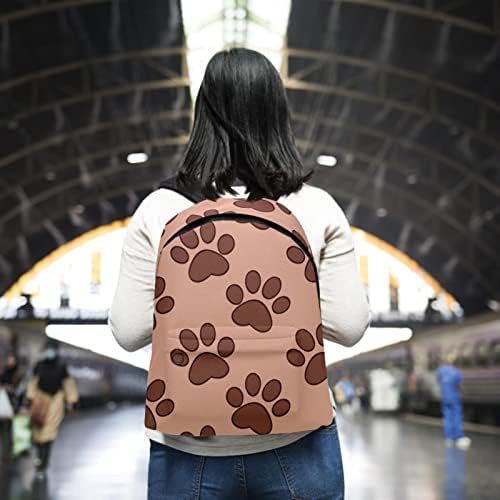 VBFOFBV putni ruksak, backpack laptop za žene muškarci, modni ruksak, pas pas smeđa