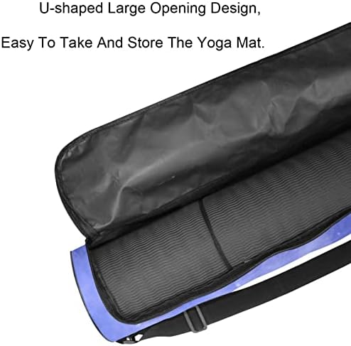 Yoga Mat torba, vuk U Šumi Vježba Yoga Mat Carrier full-Zip Yoga Mat torba za nošenje sa podesivim remenom