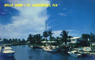 Fort Lauderdale, Florida Razglednica