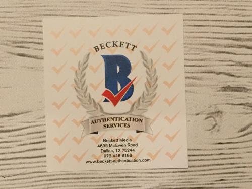 Mike Babcock potpisan tim Kanada Svjetsko prvenstvo u hokeju Pak Beckett BAS COA a-autogramom Olimpijski