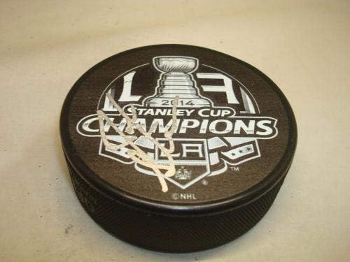 John Stevens potpisao Los Angeles Kings 2014 Stanley Cup Champs Hockey Pak 1B-Autogramed NHL Paks
