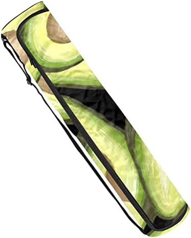 Avokado voće zeleno obojena Yoga Mat torba za nošenje sa naramenicom Yoga Mat torba torba za teretanu torba