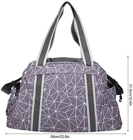 Natudeco torba za kampiranje, multifunkcionalna torba za teretanu za jogu Yoga Mat piknik Mat torba za kampiranje