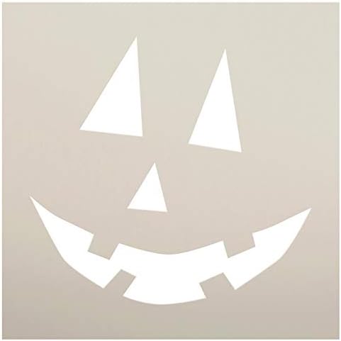 Tradicionalni Jack-O-Lantern Stencil by StudioR12 | zanati & amp; Paint DIY Halloween Decor | Fall Pumpkin