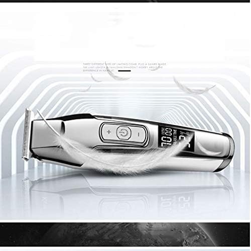 Gfdfd profesionalna Šiška za kosu LCD ekran trimer za kosu za brijače za muškarce DIY rezač električna mašina