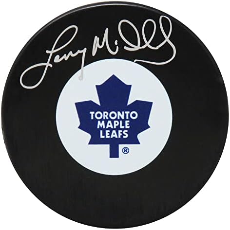 Lanny McDonald potpisao Toronto Maple Leafs Logo Hockey Puck-Autogramed NHL Pucks