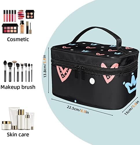 yoyoamoy šminka za žene dame djevojke, velika kozmetička torba sa zatvaračem Make up organizator Travel